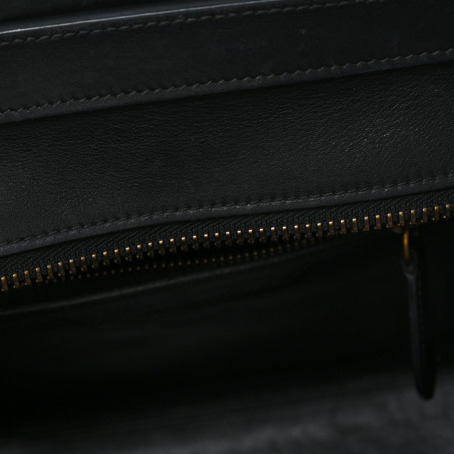 Smooth Calfskin Micro Luggage Black