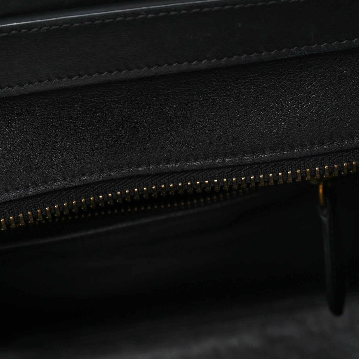 Celine Smooth Calfskin Micro Luggage Black 11 of 11