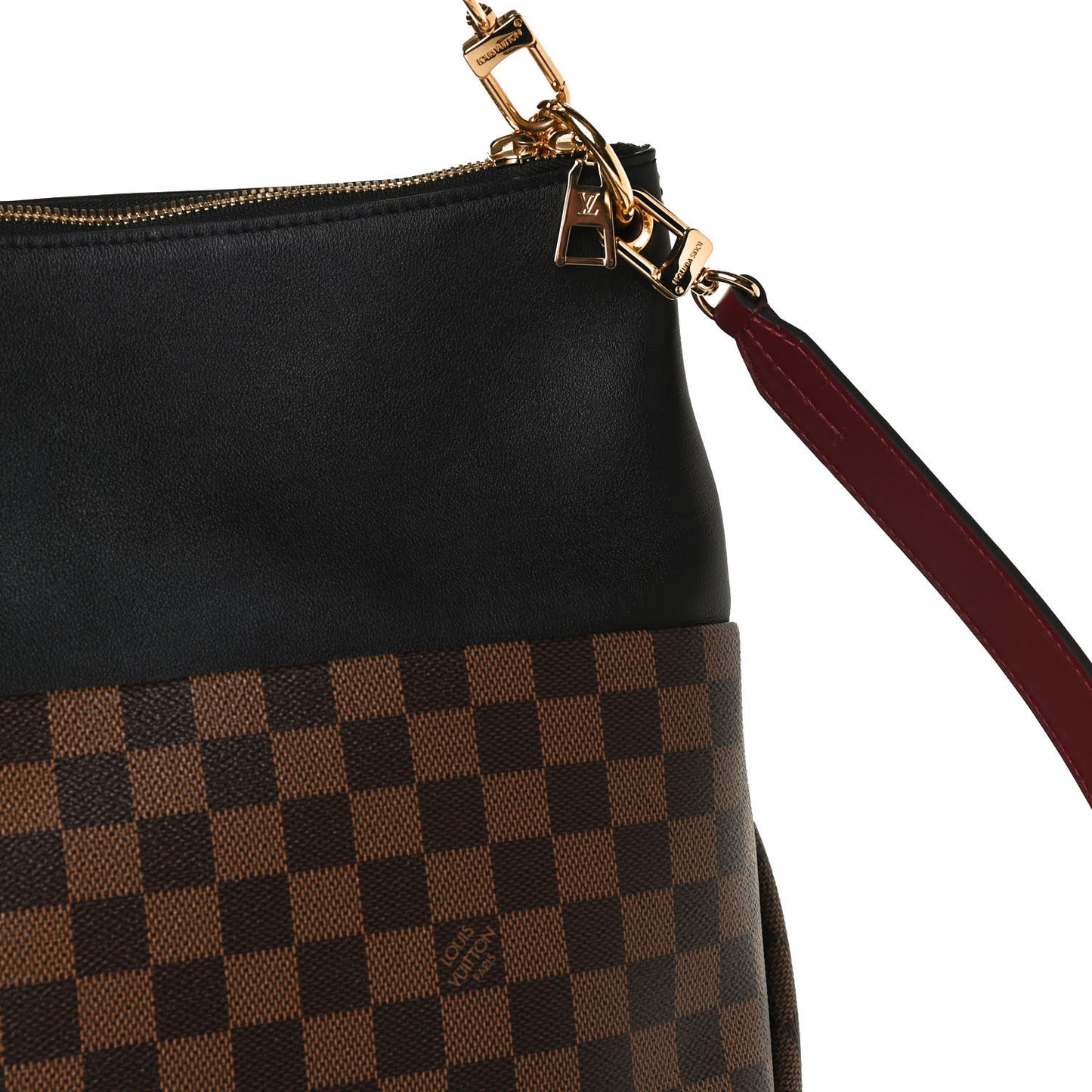 Damier Ebene Calfskin Maida Black