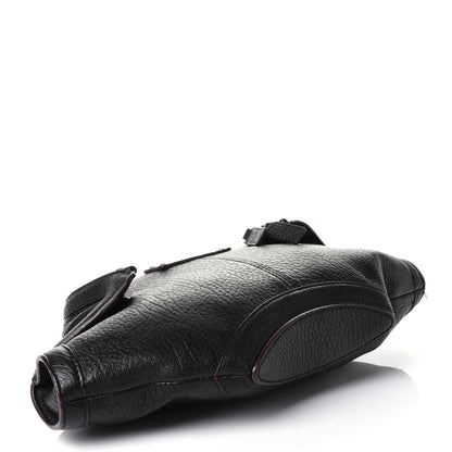 Alexander McQueen Calfskin De Manta Clutch Black 3 of 9