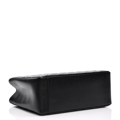 Chanel Caviar Quilted Grand Shopping Tote GST Black 4 of 7
