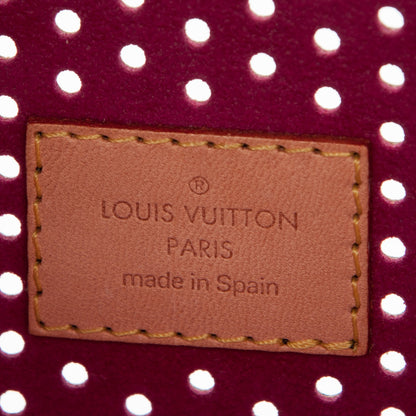 Louis Vuitton Monogram Perforated Pochette Accessories Bag Fuchsia 6 of 10