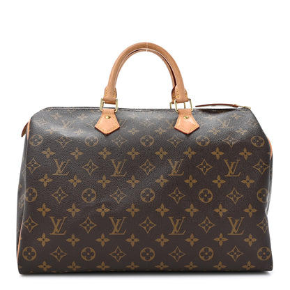Louis Vuitton LOUIS VUITTON Monogram Speedy 35 1 of 16