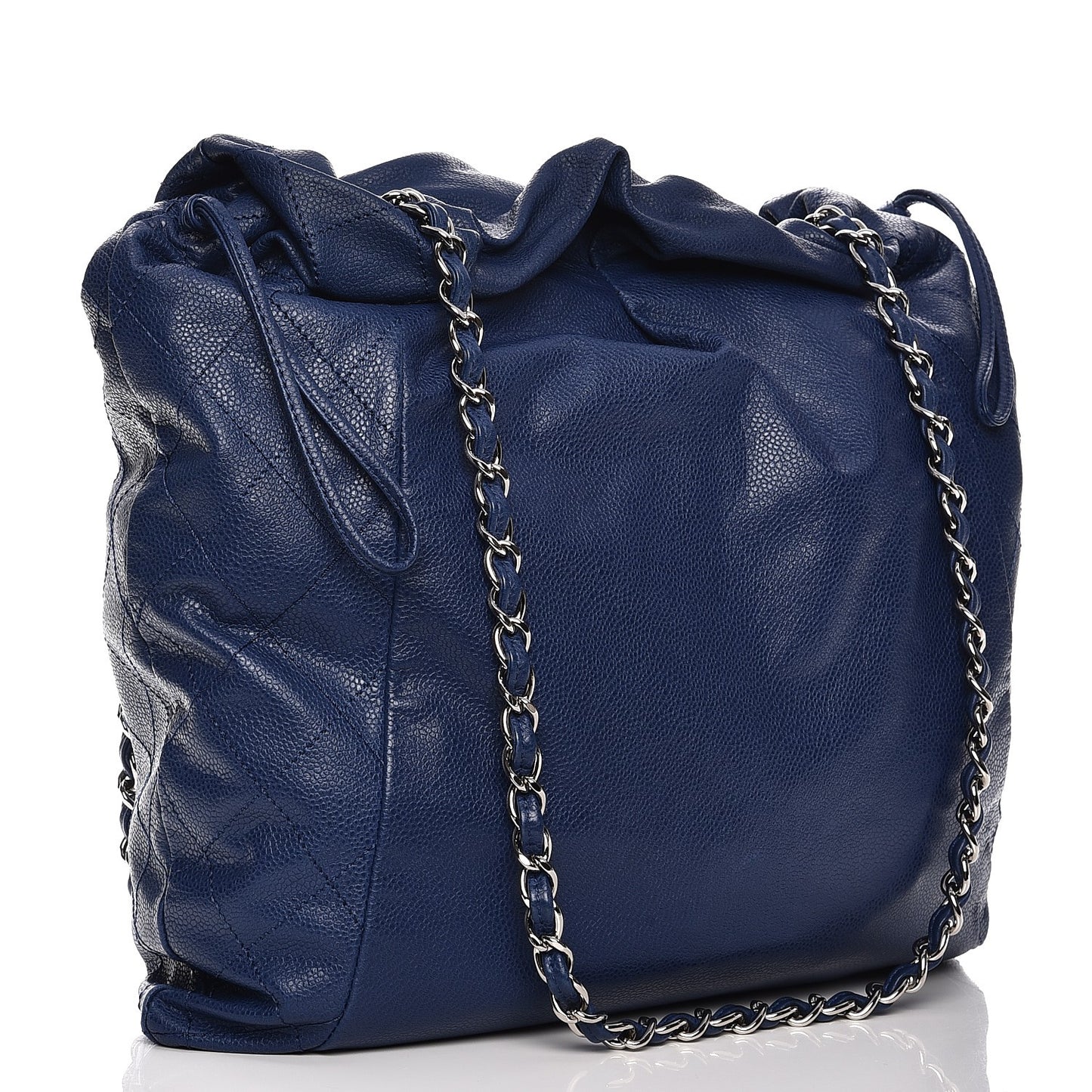 Caviar 31 Drawstring Tote Blue