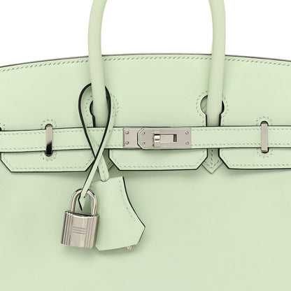 Hermes Swift Birkin 25 Vert Fizz 8 of 13