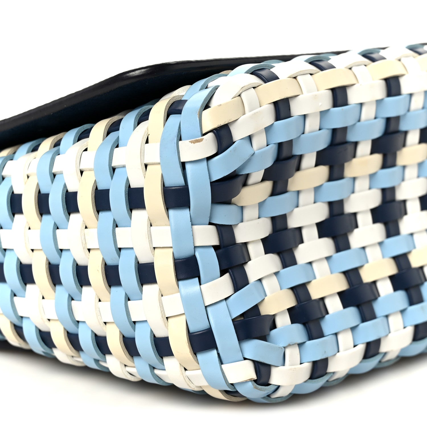 Louis Vuitton Epi Guinguette Twist Shoulder Bag MM Indigo Blue 9 of 10