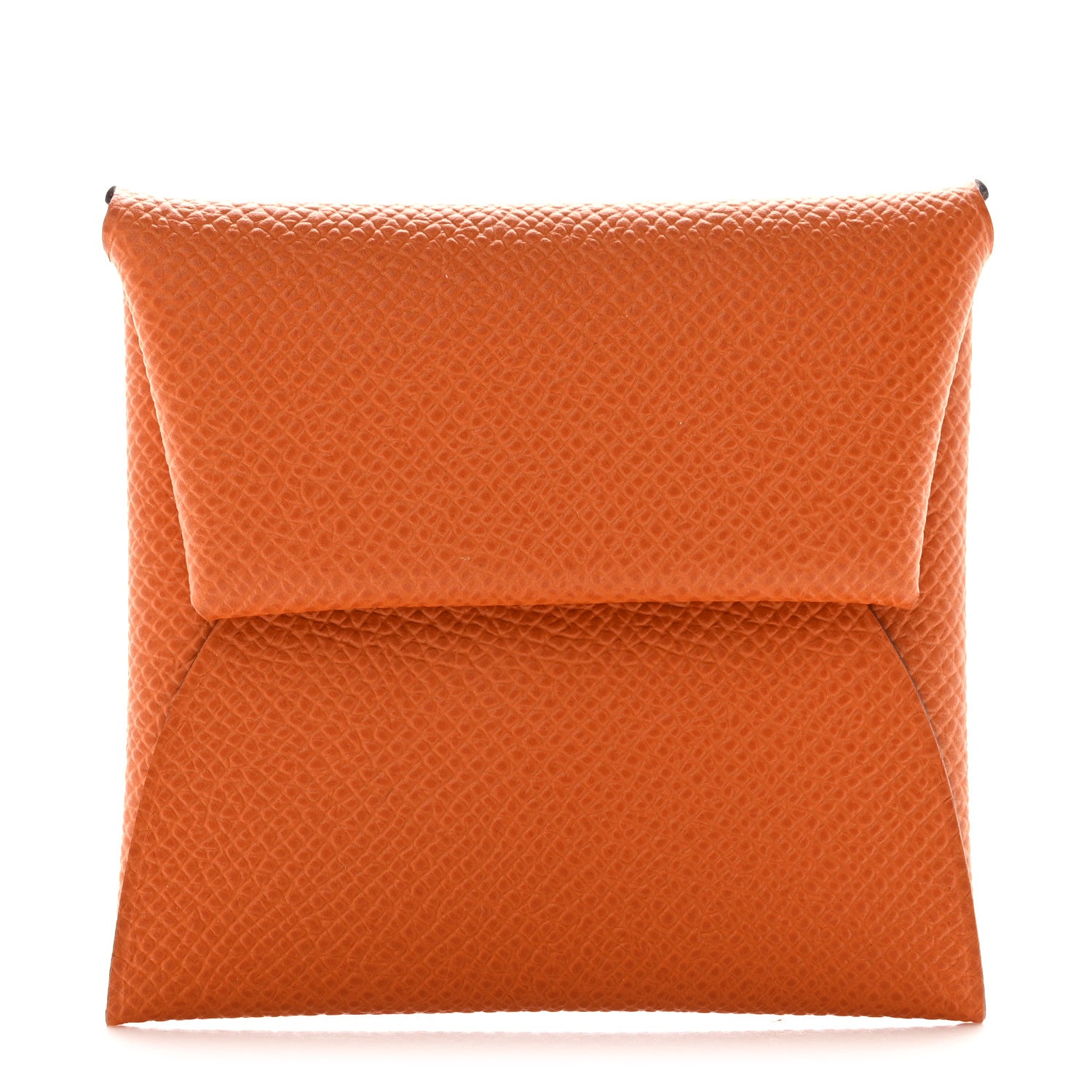 Hermes Epsom Bastia Verso Coin Purse Orange Celeste 1 of 8