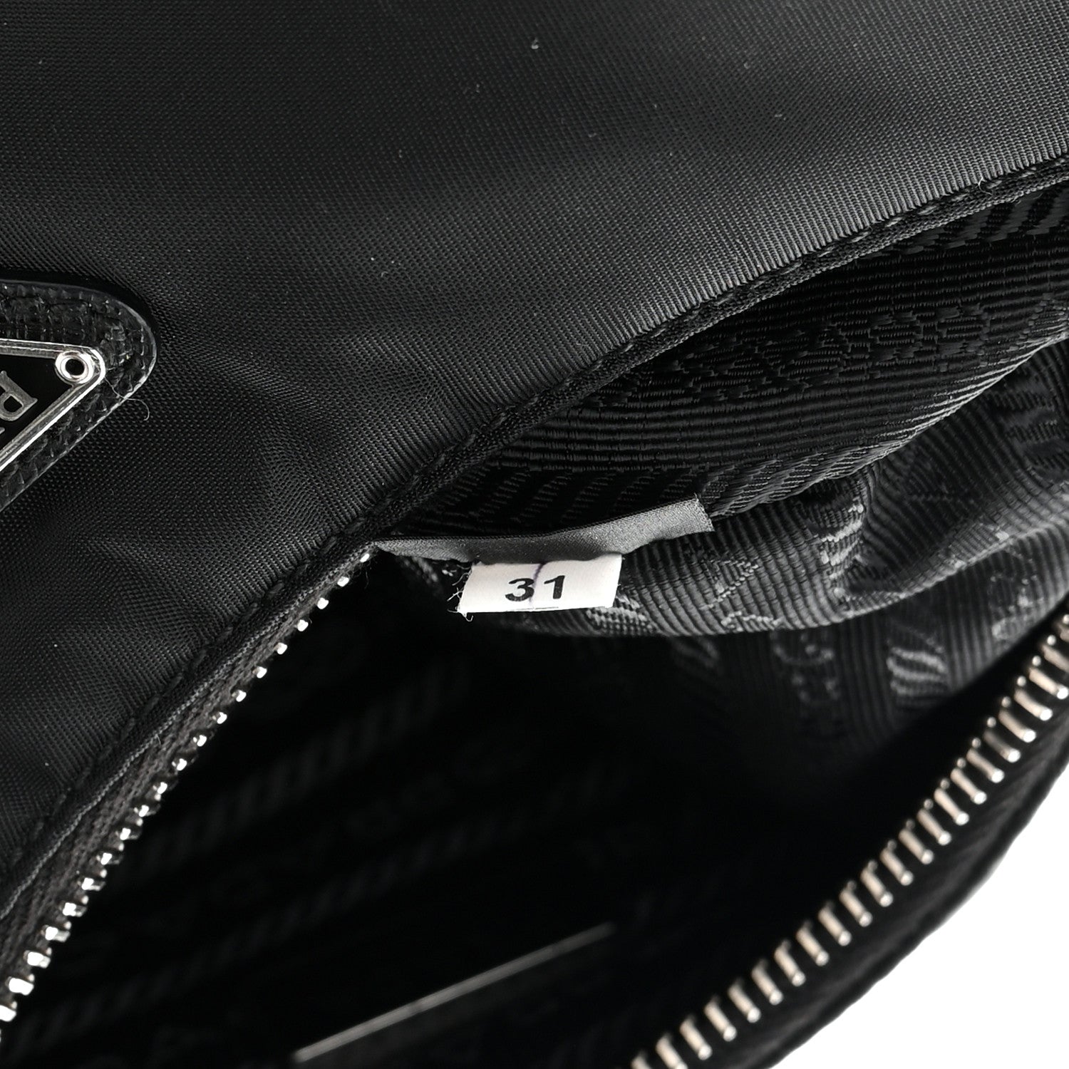 Prada Nylon Re-Edition 2005 Shoulder Bag Black 8 of 14