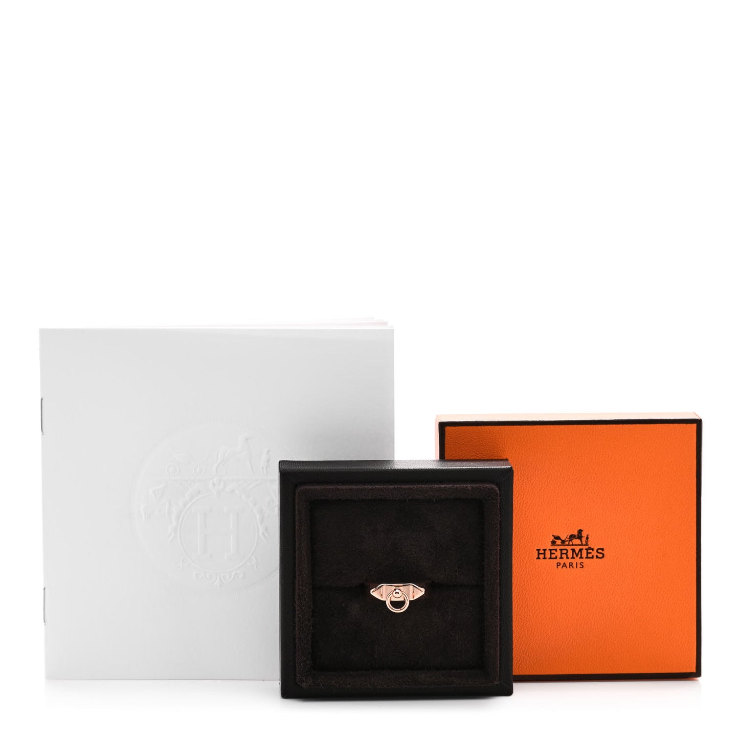 18K Rose Gold PM Collier De Chien Ring 54 7