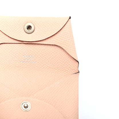 Hermes Epsom Bastia Coin Purse Rose Eglantine 11 of 18