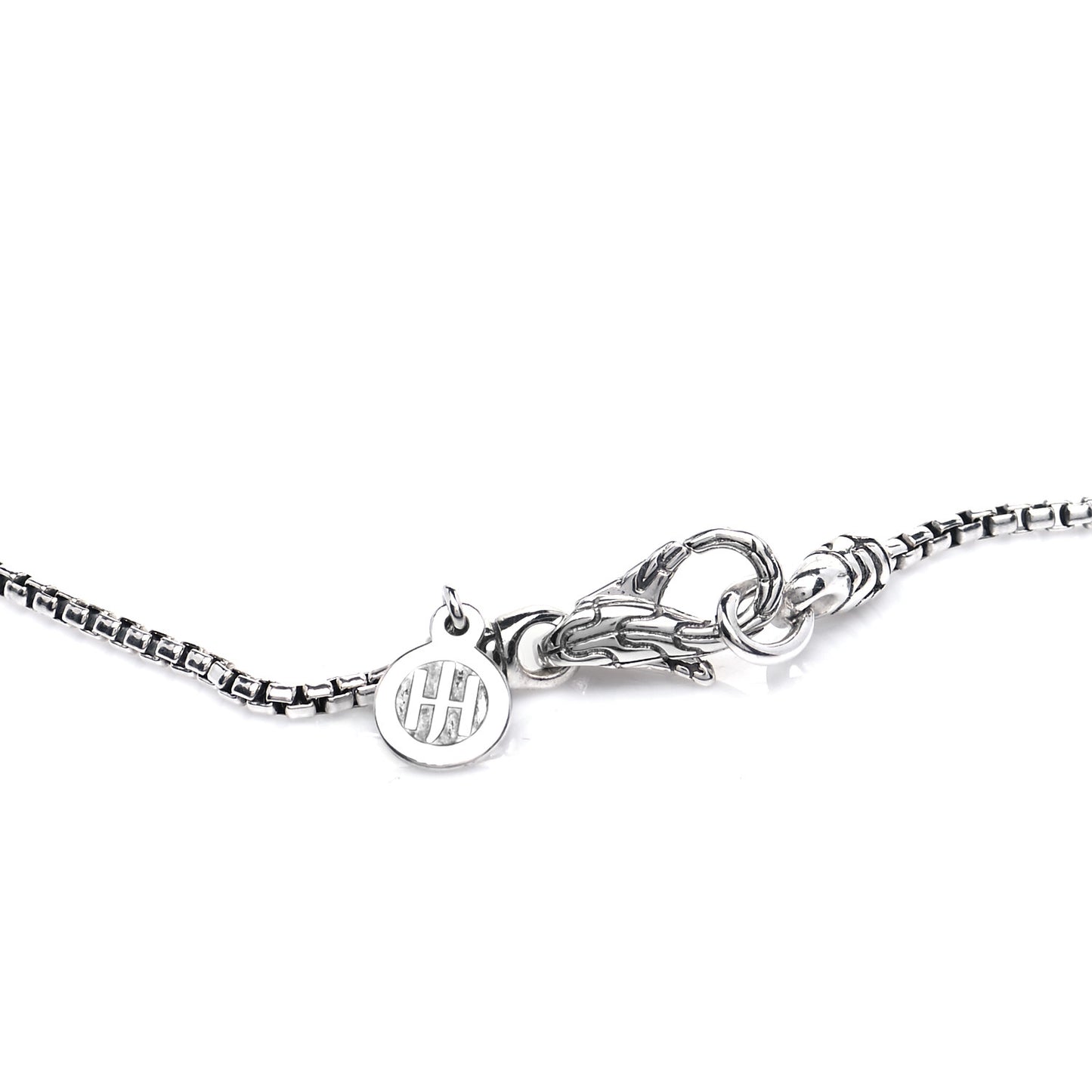 Sterling Silver Classic Chain Graduated Pendant Necklace