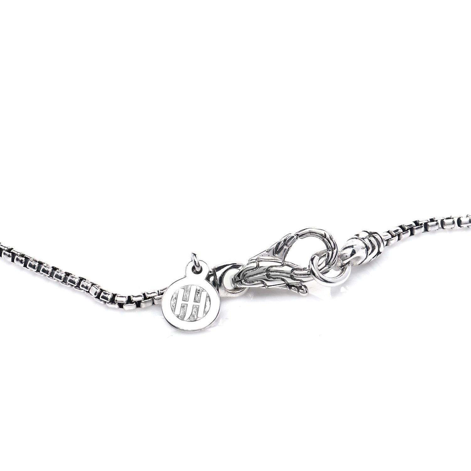 John Hardy Sterling Silver Classic Chain Graduated Pendant Necklace 3 of 3