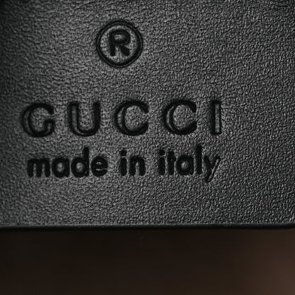 Gucci Calfskin Mini Sylvie Chain Shoulder Bag Black 6 of 11