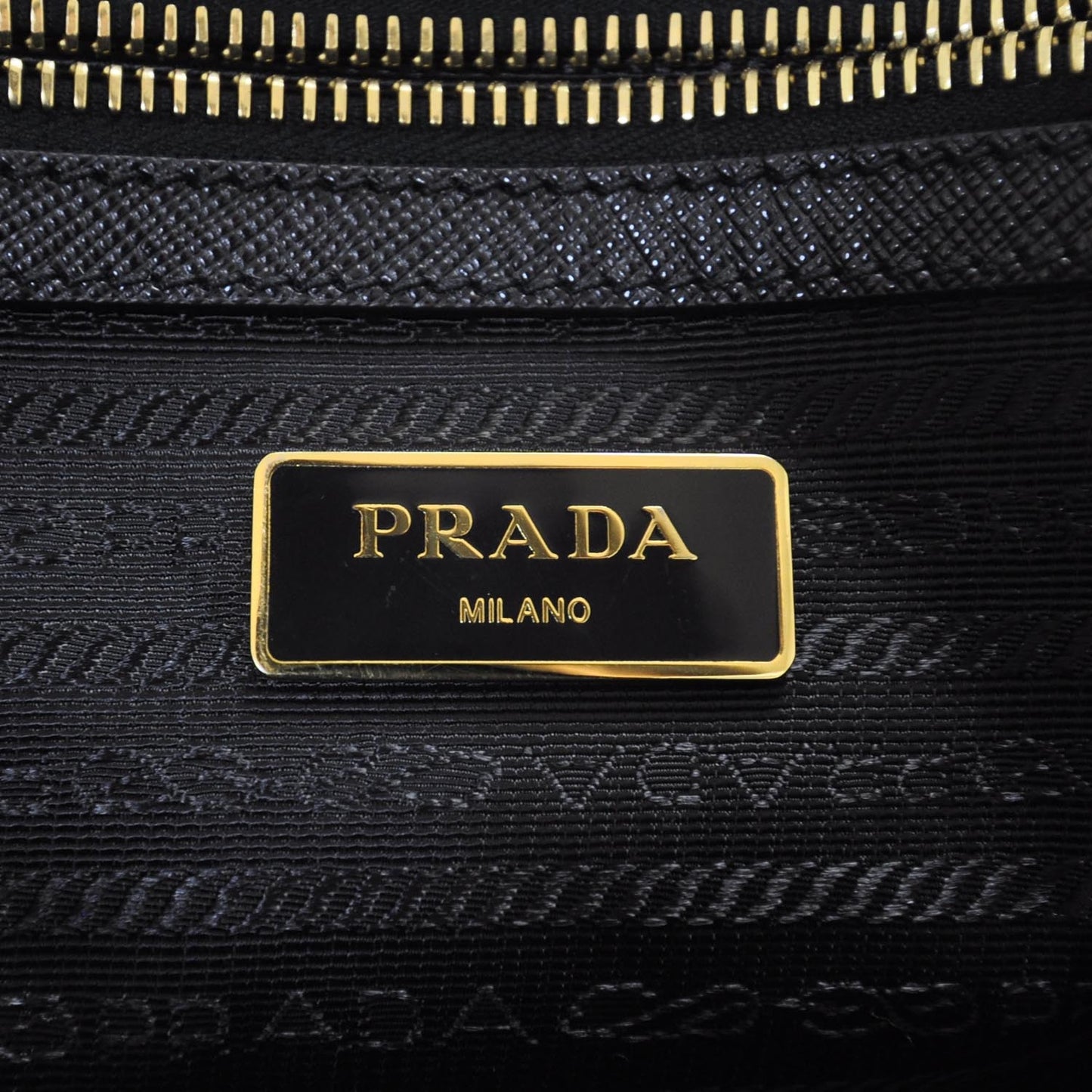 Saffiano Lux Tote Nero Black