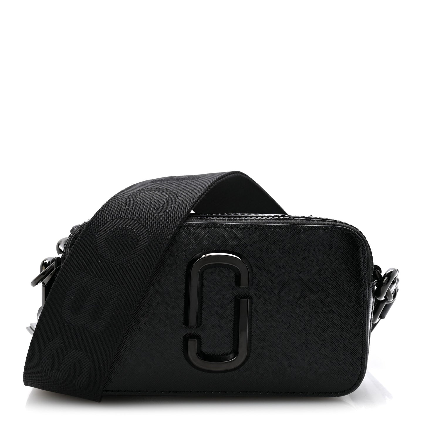 Saffiano Snapshot Camera Bag Black