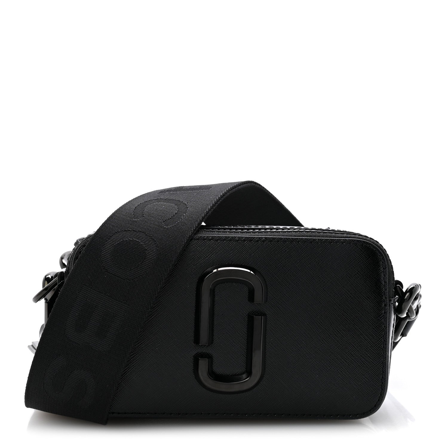Marc Jacobs Saffiano Snapshot Camera Bag Black 1 of 10