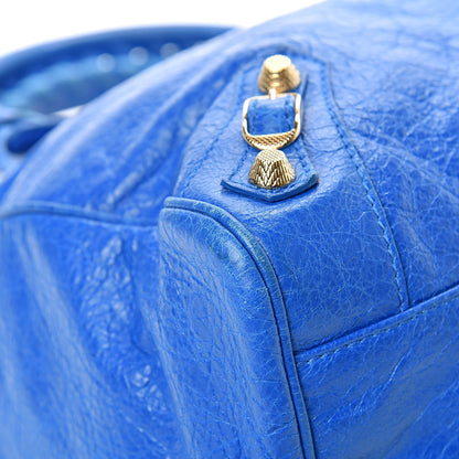 Balenciaga Agneau Giant 12 Gold Hardware Velo Bleu Lazuli 8 of 14