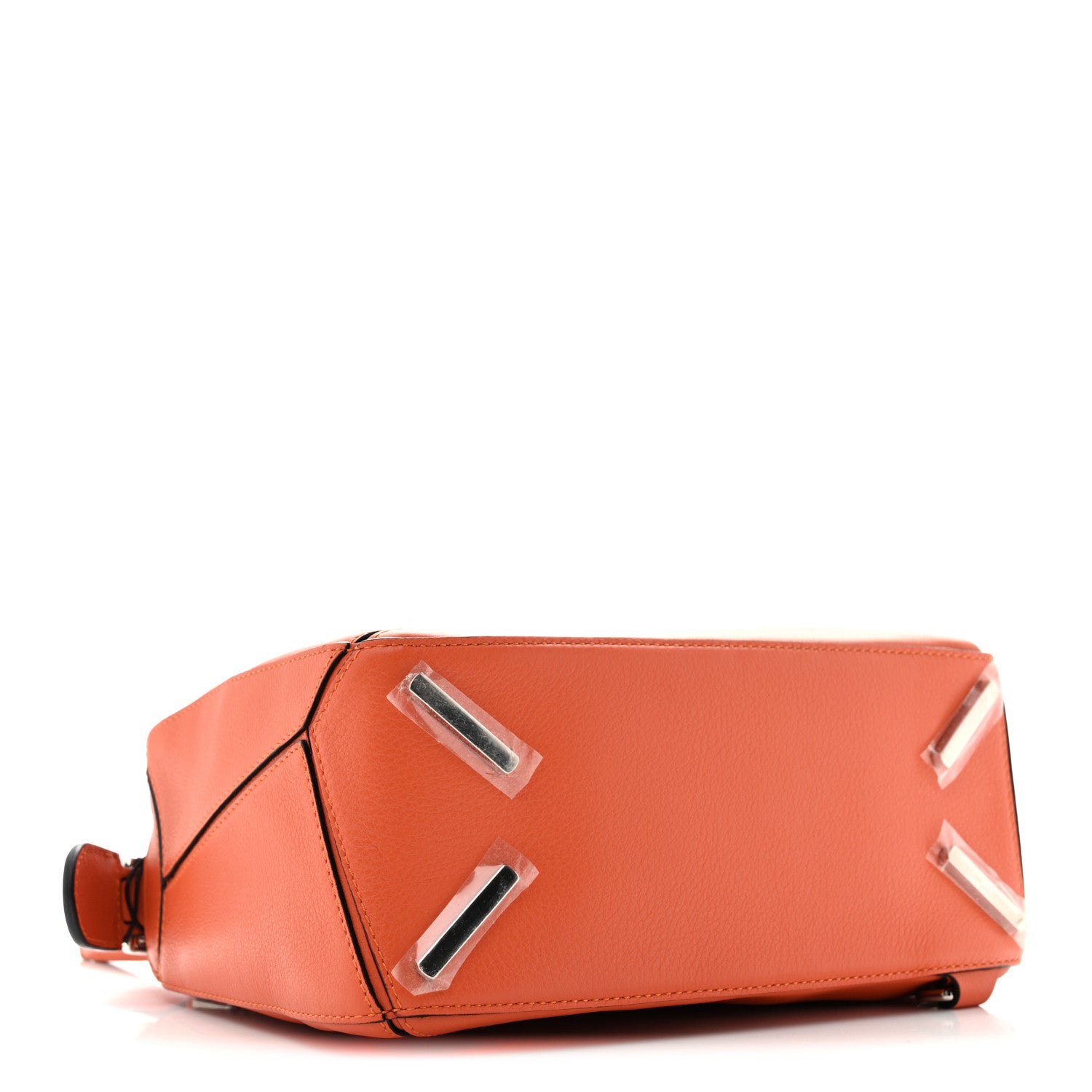 Loewe Calfskin Small Puzzle Bag Orange 3 of 12