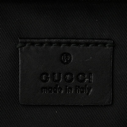 Gucci GG Supreme Monogram Web Belt Bag Black 6 of 11