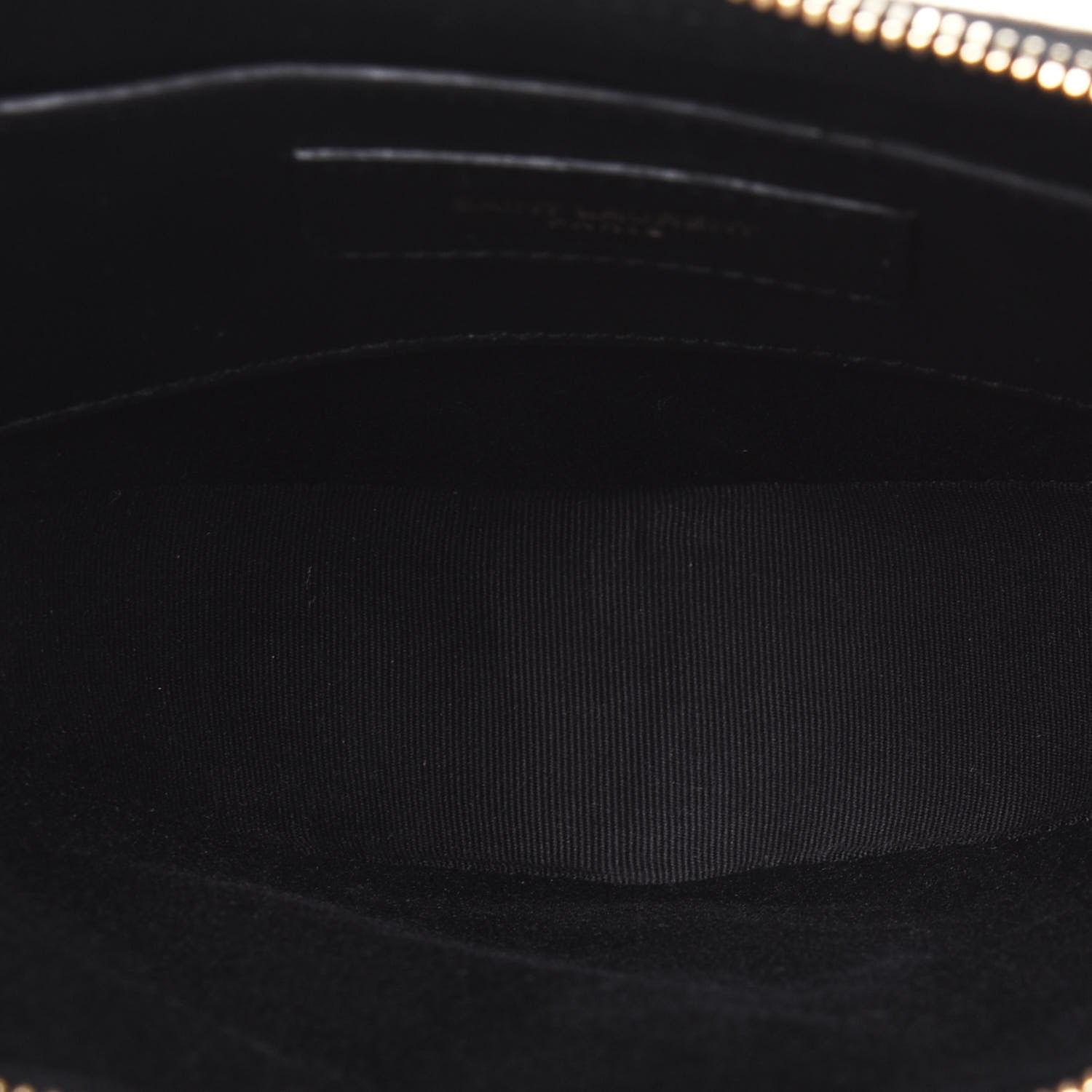 Saint Laurent Metallic Calfskin Heart Monogram Crossbody Pale Gold 5 of 15