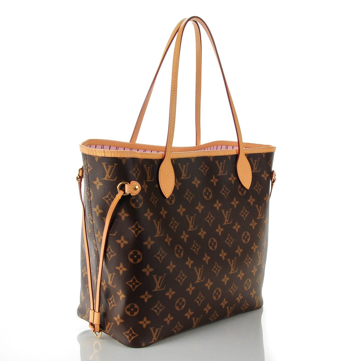 Monogram Neo Neverfull MM Rose Ballerine