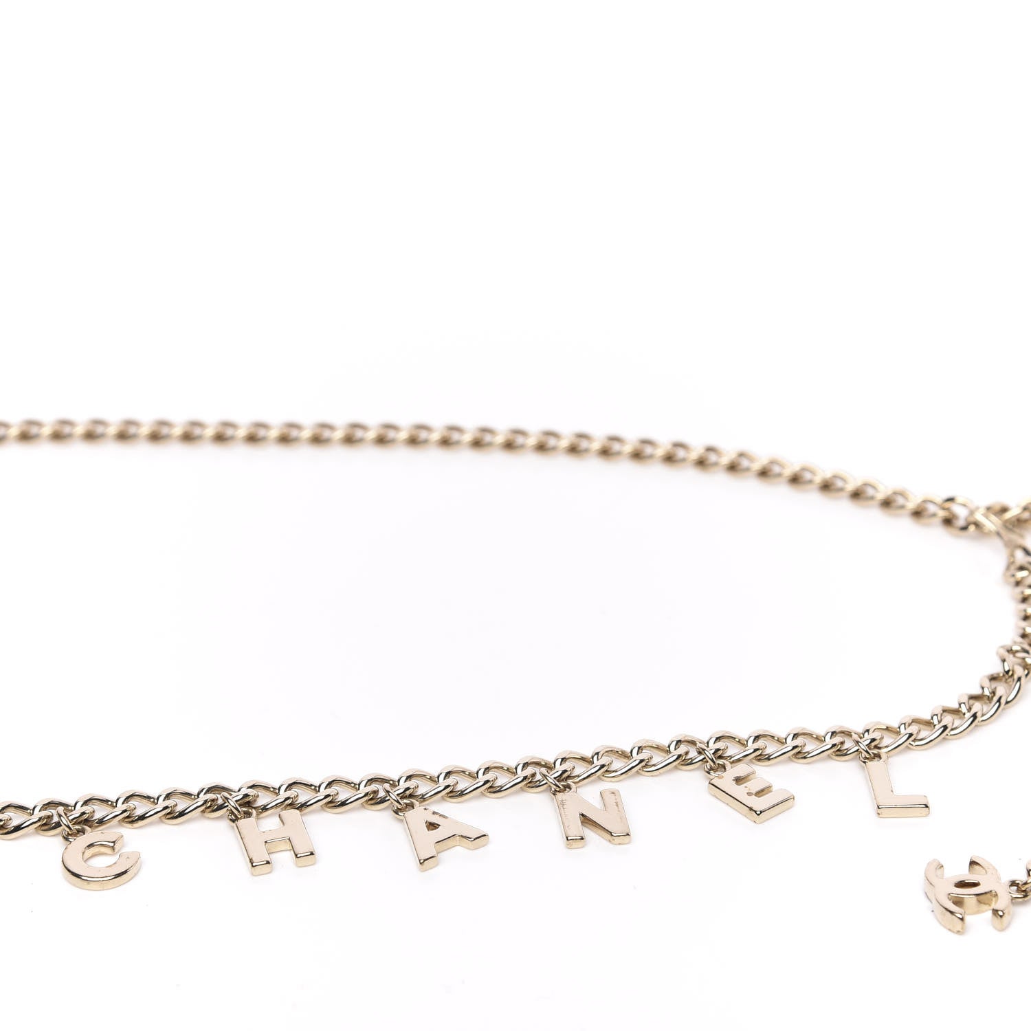 Chanel CC Chain Logo Belt Gold 2 of 4