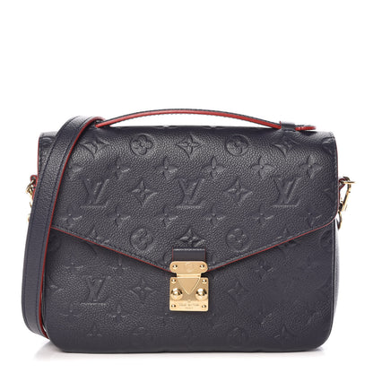 Louis Vuitton Empreinte Pochette Metis Marine Rouge 1 of 10