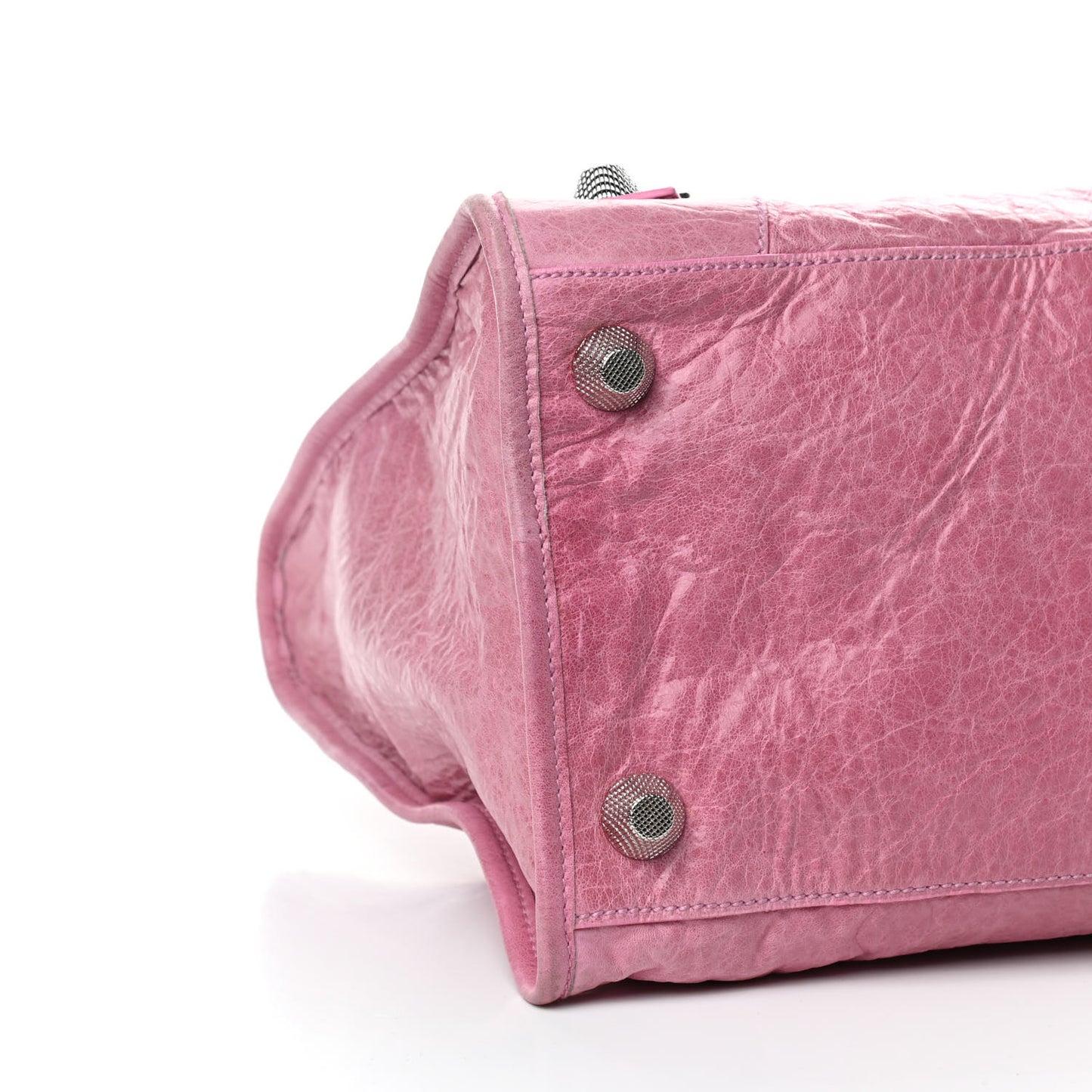 Agneau Giant 21 Silver Hardware Work Bubblegum