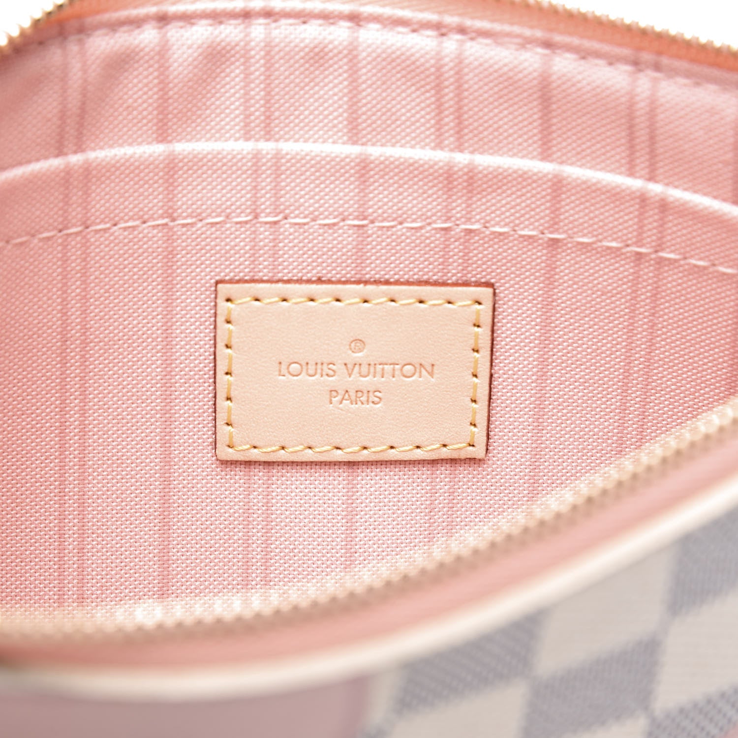 Louis Vuitton Damier Azur Tahitienne Neverfull MM GM Pochette 8 of 11