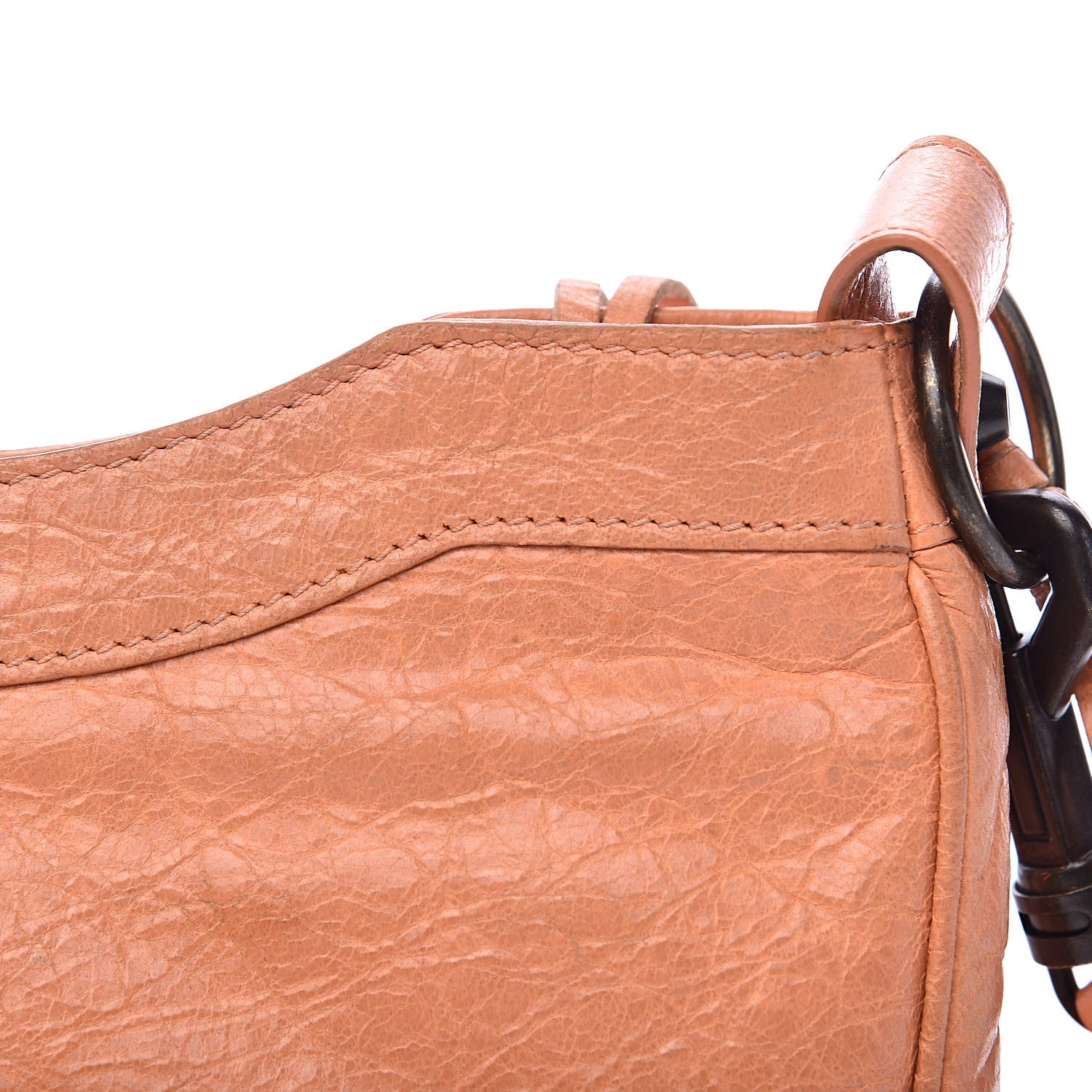 Balenciaga Agneau Classic Hardware Hip Rose Blush 11 of 13