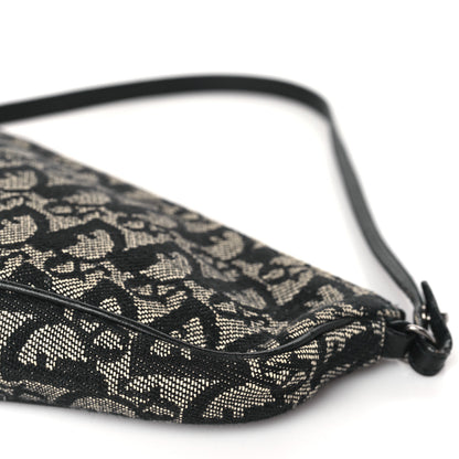 Christian Dior Monogram Mini Saddle Pochette Black 10 of 15