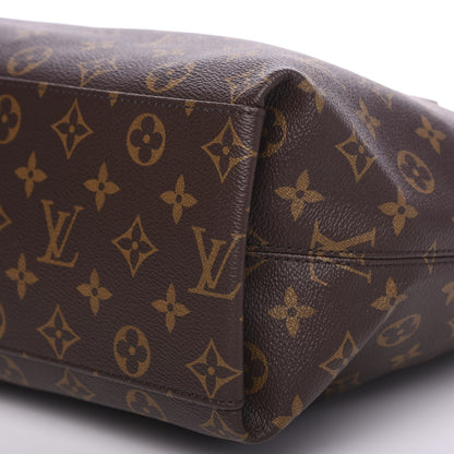 Louis Vuitton Monogram Tuileries Hobo Black 6 of 9