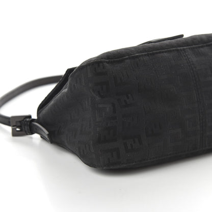 Fendi Zucchino Mini Mama Baguette Black 6 of 9