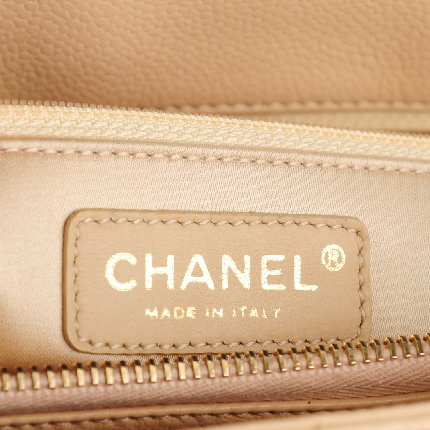 Chanel Caviar Quilted Grand Shopping Tote GST Beige Clair 6 of 8