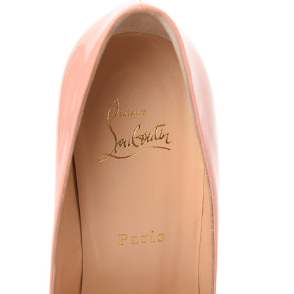 Christian Louboutin Patent Pigalle Follies 100 Pumps 40 Flamingo 7 of 8