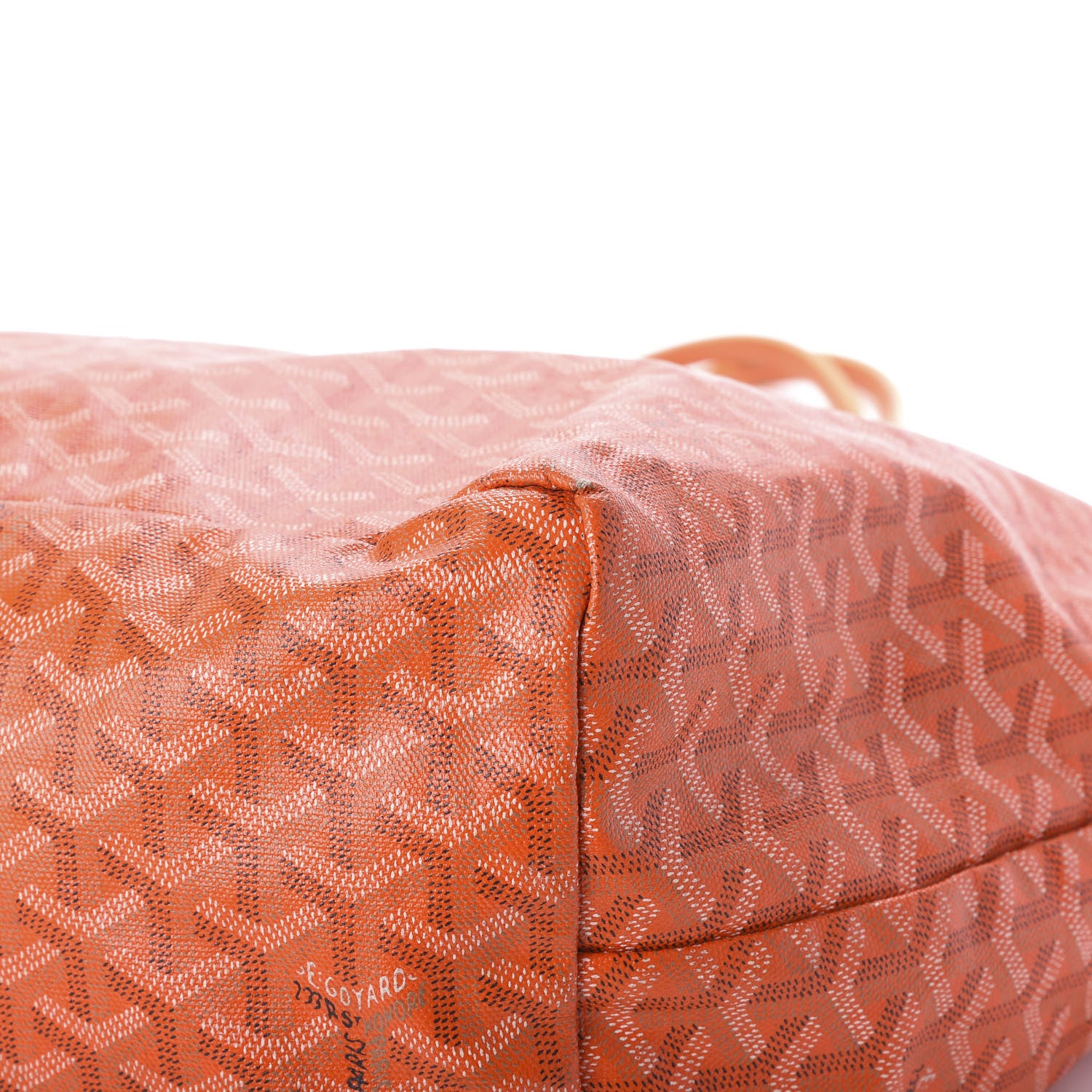 Goyard Goyardine Saint Louis GM Orange 7 of 10