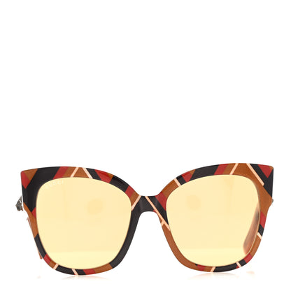 Gucci Acetate Square Frame Sunglasses GG0059S Multicolor 2 of 7