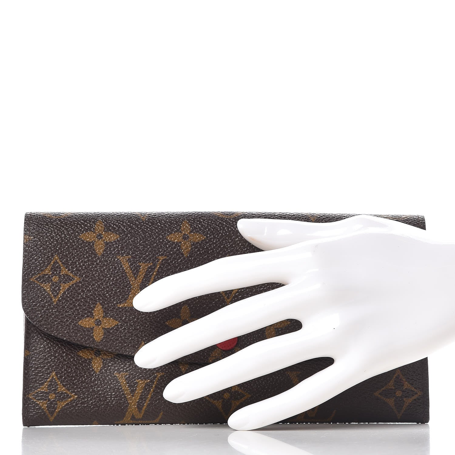 Louis Vuitton Monogram Emilie Wallet Fuchsia 2 of 11
