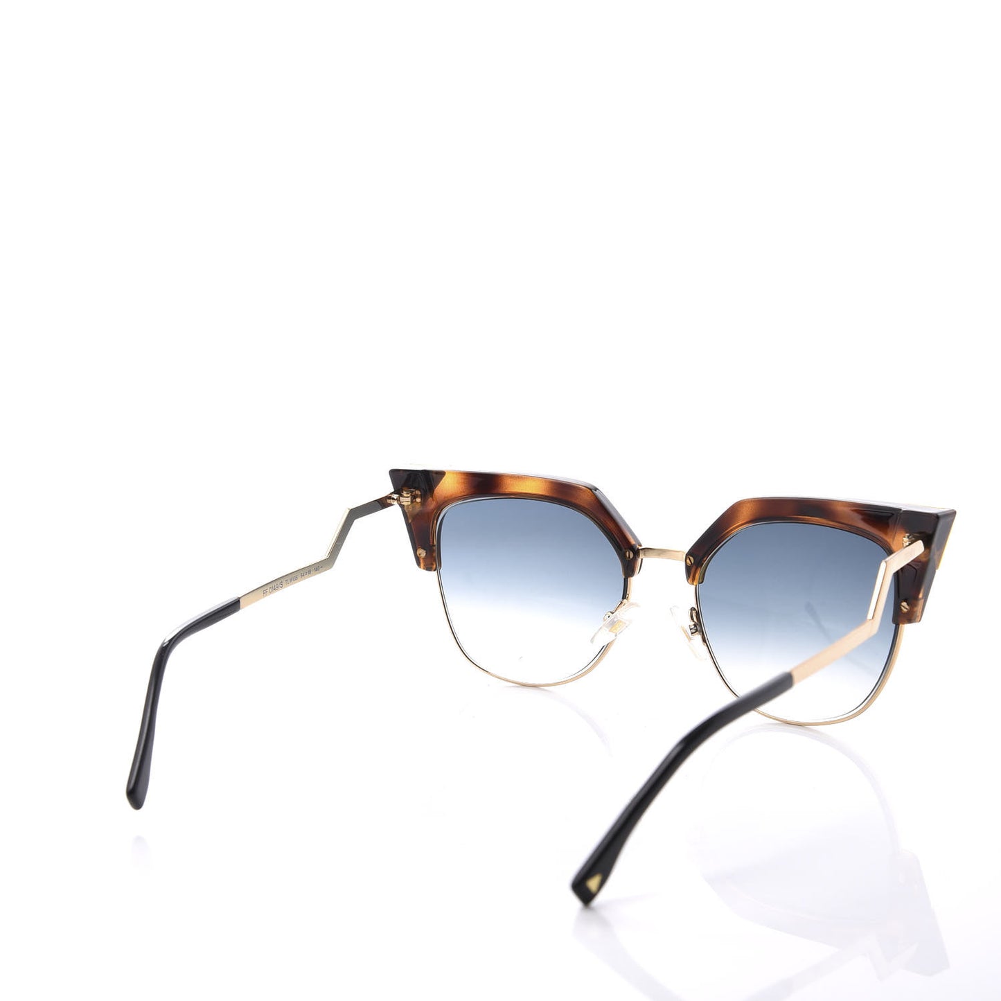 Cat Eye Iridia Sunglasses FF 0149/S Havana Gold