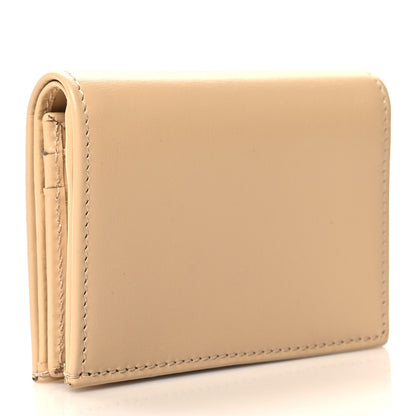 Gucci Boarded Plutone Calfskin Horsebit 1955 Card Case Wallet Bubble Tea 3 of 10