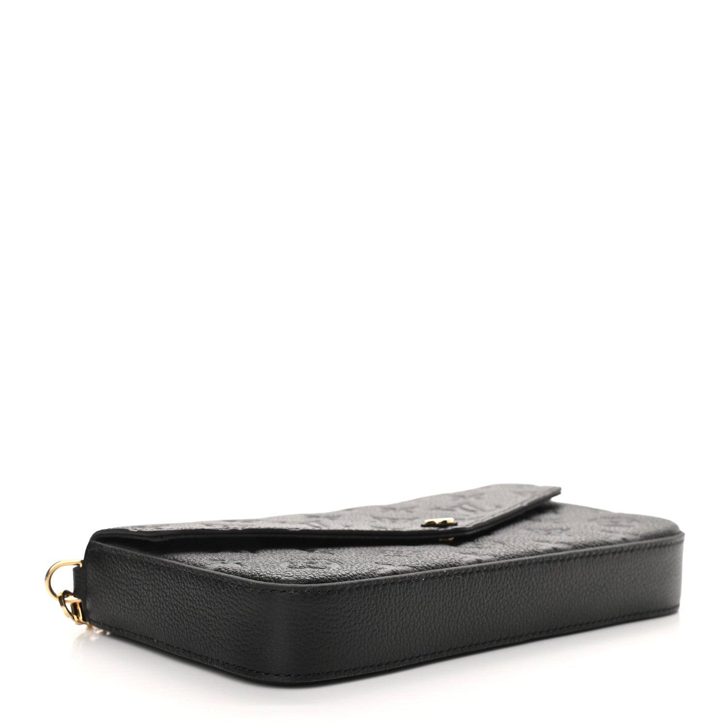 Louis Vuitton Empreinte Pochette Felicie Chain Wallet Black 5 of 10