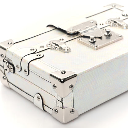 Louis Vuitton Karung Petite Malle White Petrol 8 of 10