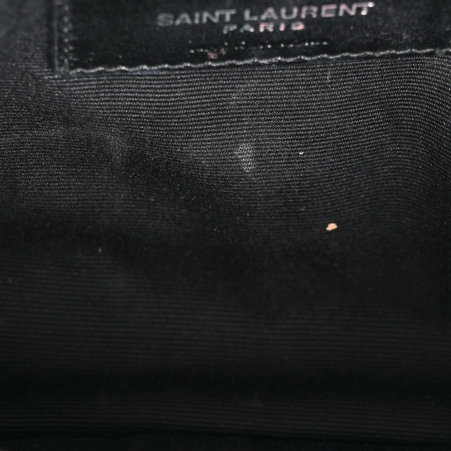 Saint Laurent Calfskin Y Quilted Monogram Toy Loulou Crossbody Bag Black 12 of 17
