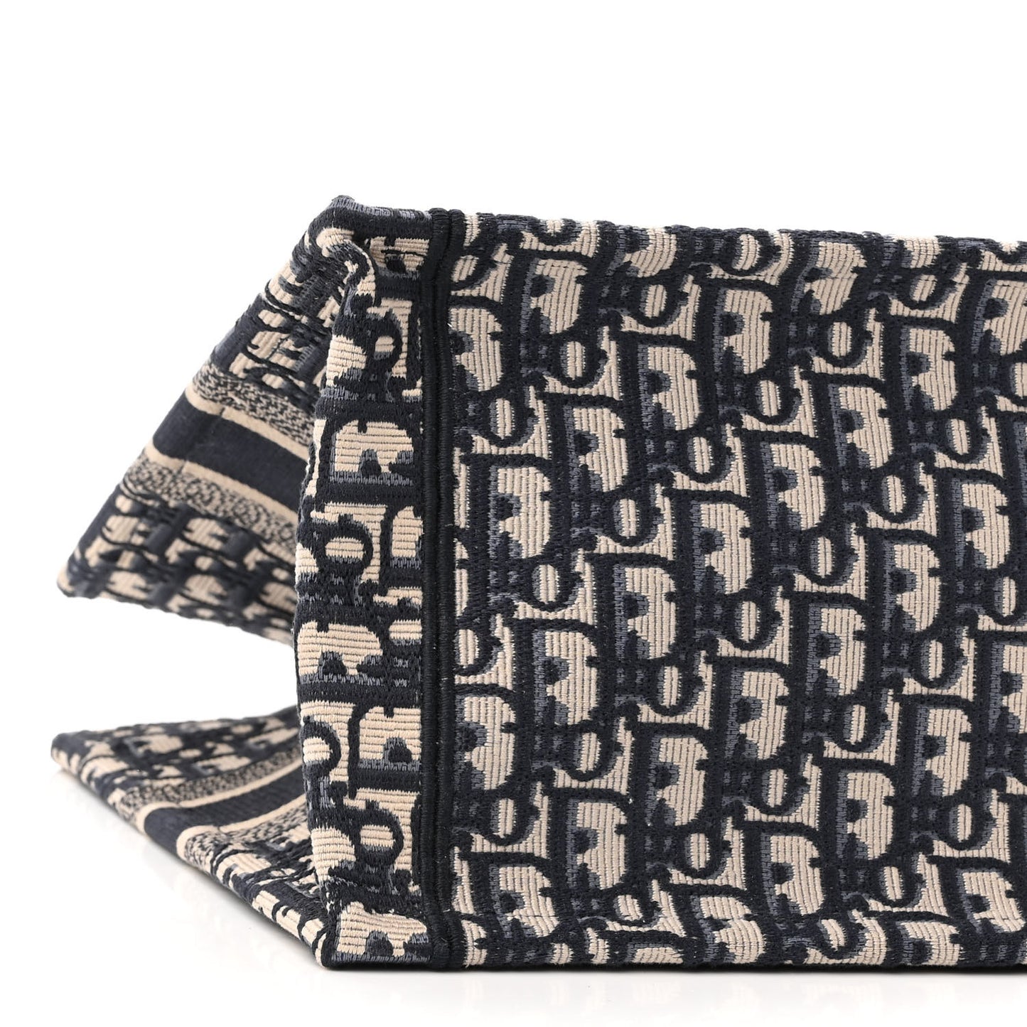 Oblique Medium Book Tote Blue Multicolor