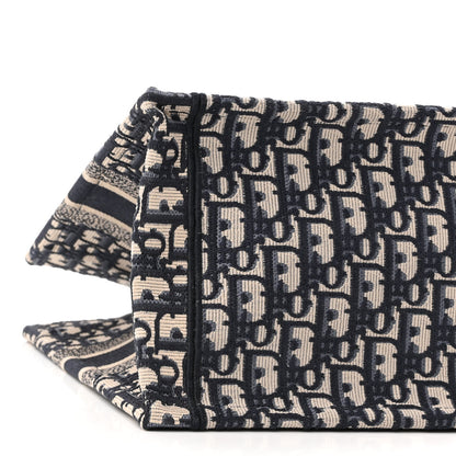 Christian Dior Oblique Medium Book Tote Blue Multicolor 9 of 10