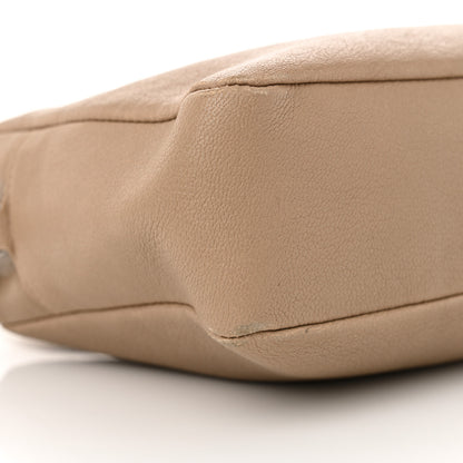 Saint Laurent Lambskin Monogram Small Lou Camera Bag Dark Beige 9 of 19