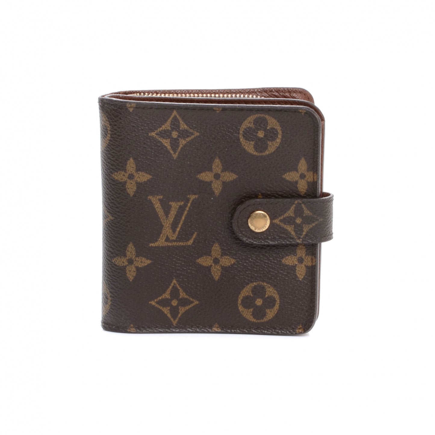 Monogram Compact Zippe Zipped Wallet