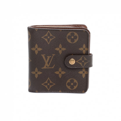 Louis Vuitton Monogram Compact Zippe Zipped Wallet 1 of 8