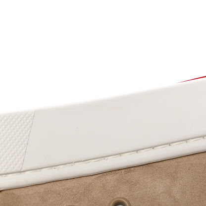 Christian Louboutin Suede Shearling Fun Vierissima Flat Sneakers 37 Atlas 37 10 of 11