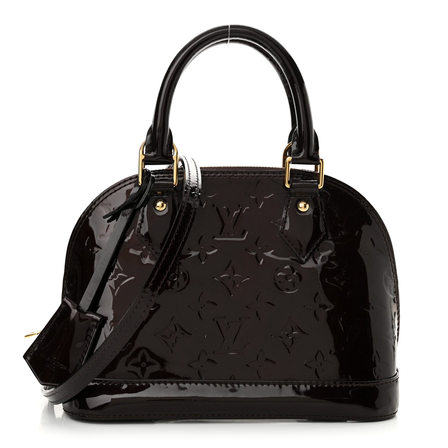Louis Vuitton Vernis Alma BB Amarante 1 of 13